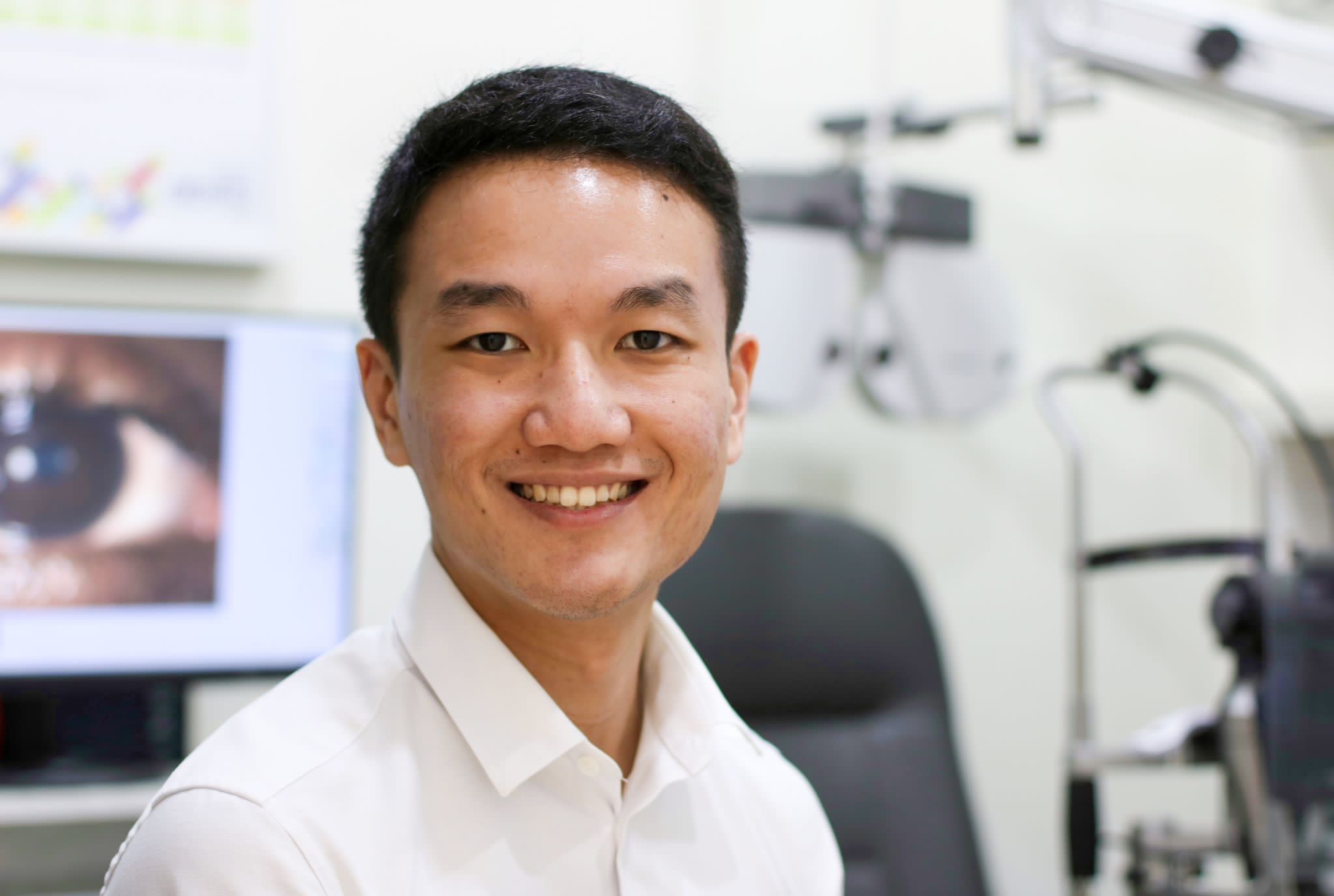 Jaycob Chin, optometrist at EMME Visioncare The Cathay